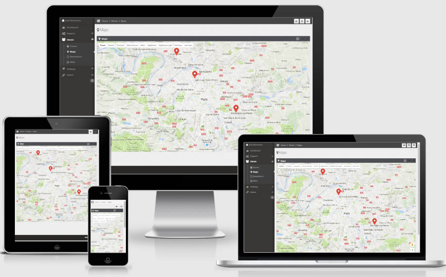 Aplicatie Intranet - Cliczone.fr
