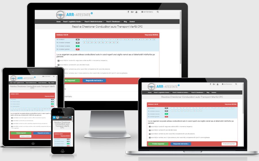 Chestionare ARR - ARR-atestate.ro