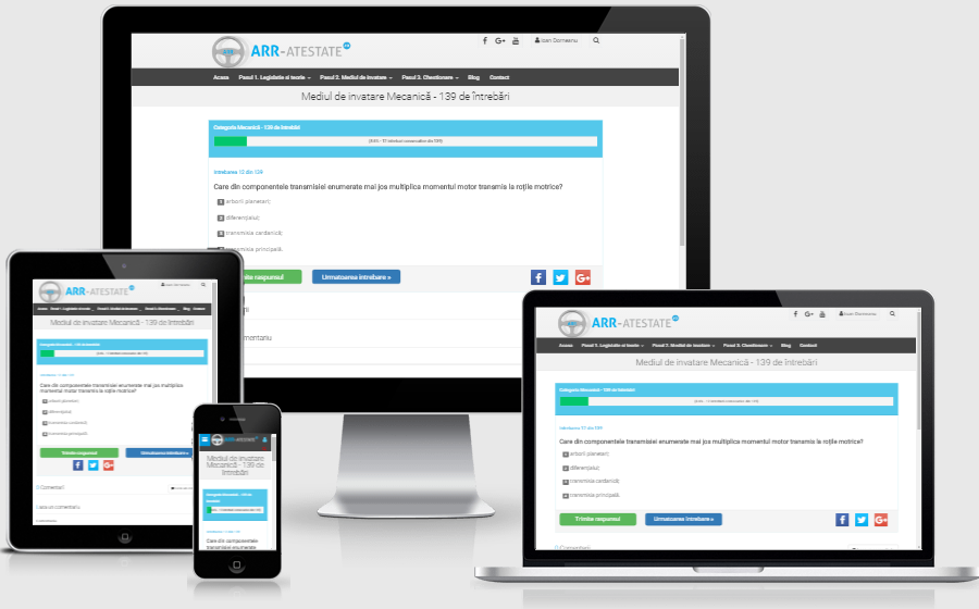 Chestionare ARR - ARR-atestate.ro