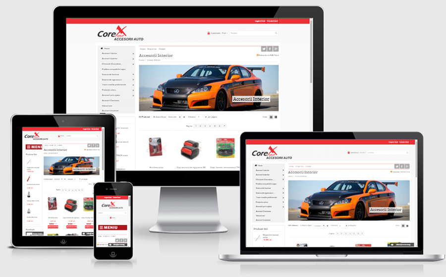 Magazin piese auto - Corexgrup.ro