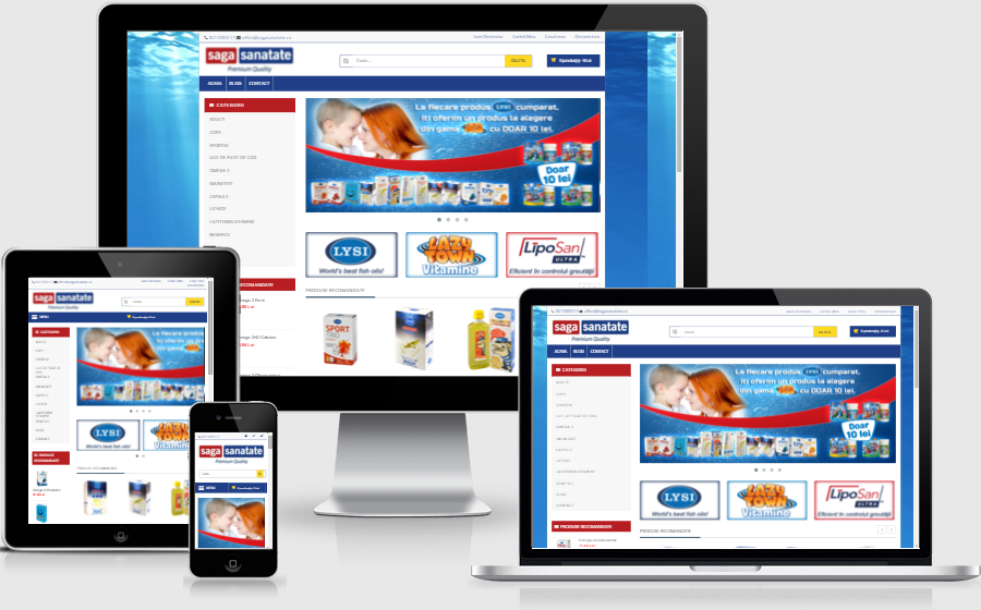 Magazin suplimente - Sagasanatate.ro