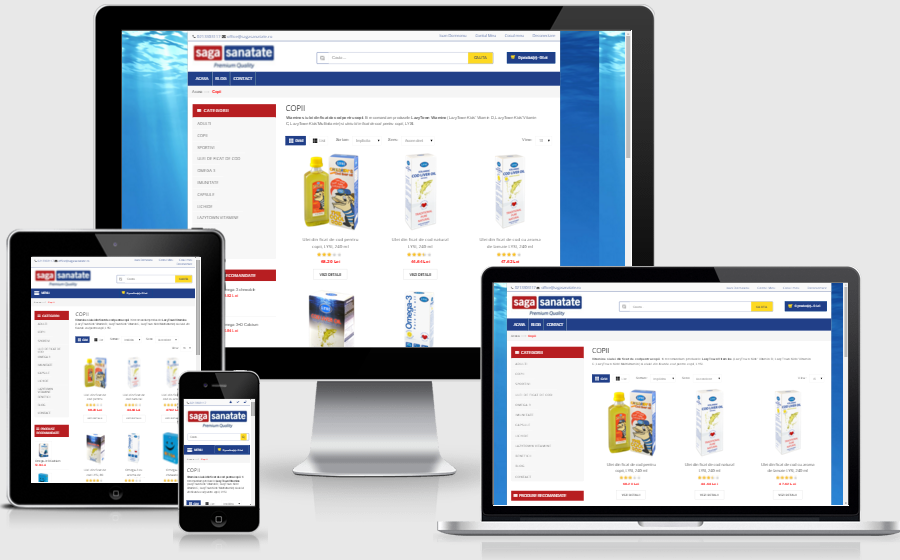 Magazin suplimente - Sagasanatate.ro